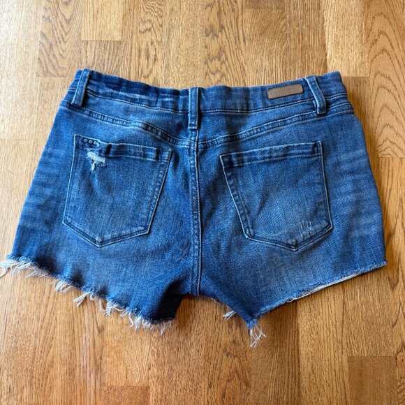 Blank NYC The Astor Cut-Off Shorts Distressed Size 30 - Picture 3 of 12